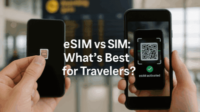 eSIM vs. physische SIM: Was ist besser für Reisende?